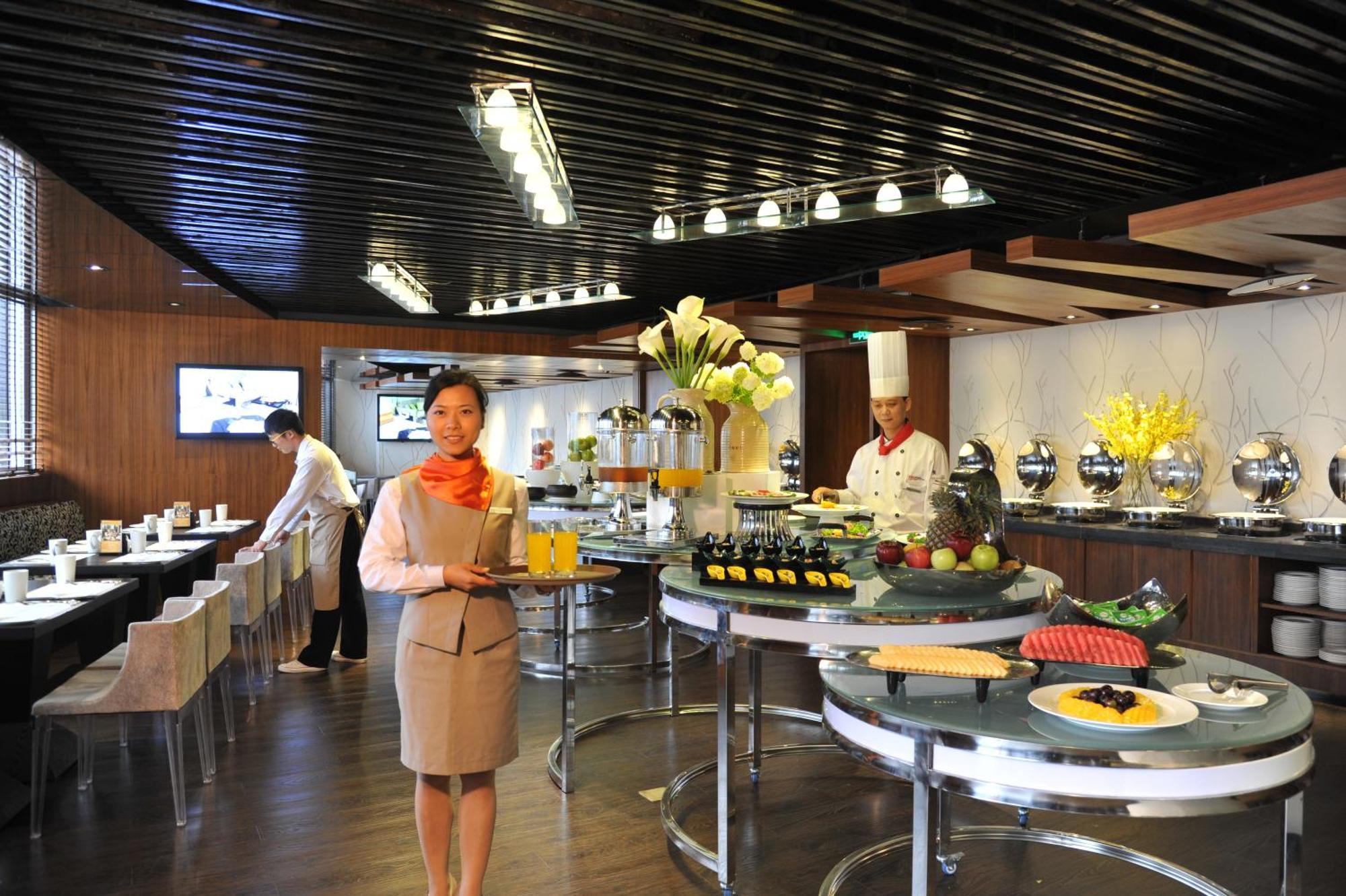 重庆江北观音桥高悦酒店地铁站店 Extérieur photo